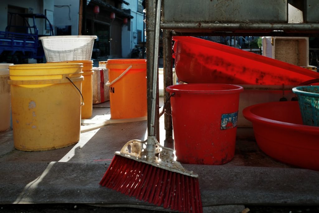 Photo Tomatoes, bucket