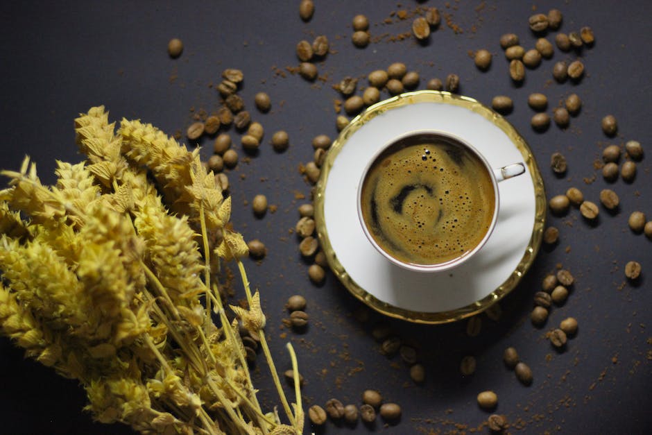 Close-up of coffee grounds in a jar