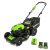 GreenWorks MO40L2512 21″ 40V Cordless Lawn Mower